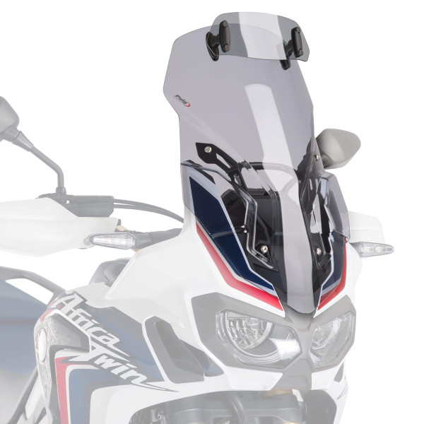 Puig Puig touring screen with visor | light smoke | honda crf 1000 l africa twin 2016>2019
